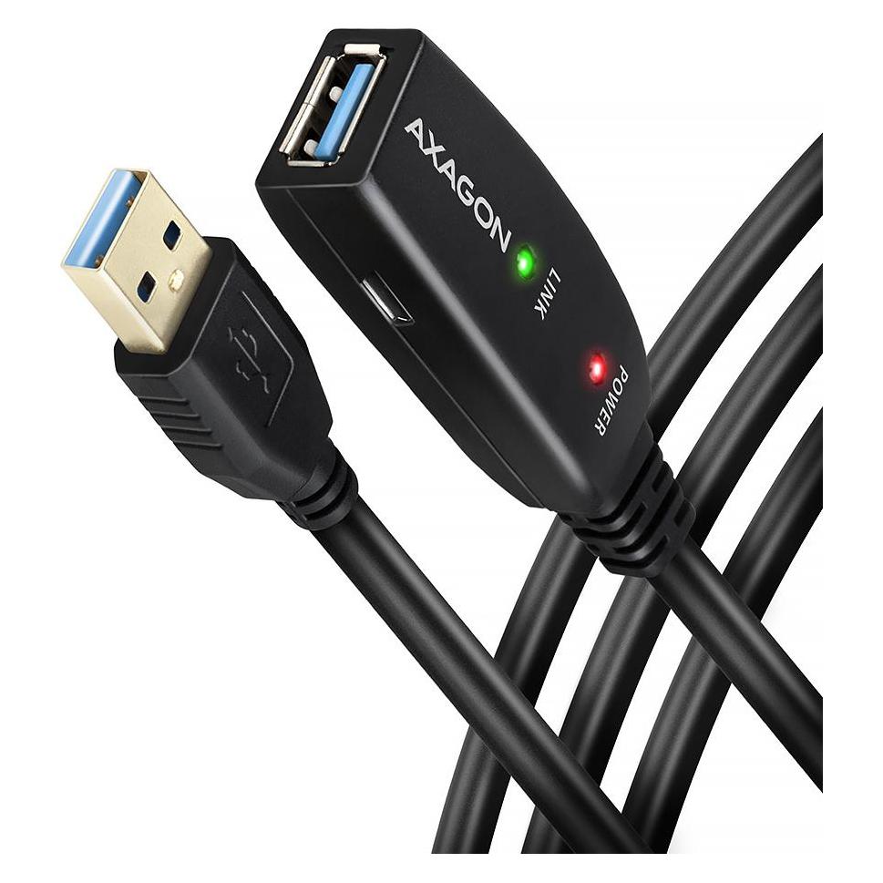 Axagon USB A - USB A (5 m, USB 3.2 Gen 1) (ADR-305)