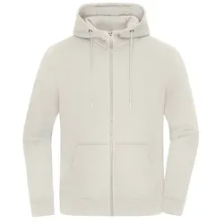 Unisex Kapuzen-Sweatjacke "OVERSIZED HOODED JACKET" 8043 - S - sand