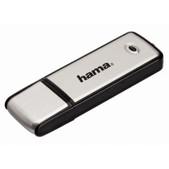 Hama USB Typ-A Stick 32 GB 104308 Fancy (Schwarz/Silber) 00104308
