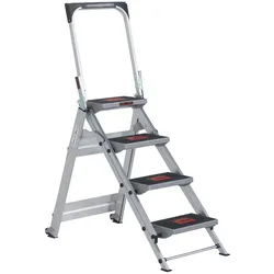 Altrex Safety Step Klapp - Sicherheitstreppen 4-stufig mit Bügel