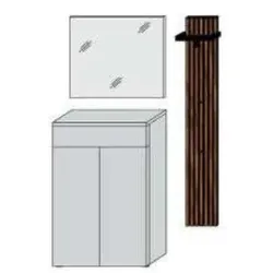 Wittenbreder BILBAO Garderobe Kombi N01-2