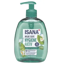 ISANA Milde Seife »Hygiene Aktiv - Grüner Tee« 500 ml grün