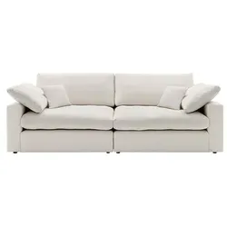 MAISON Sofa 3er Stoff Naturel