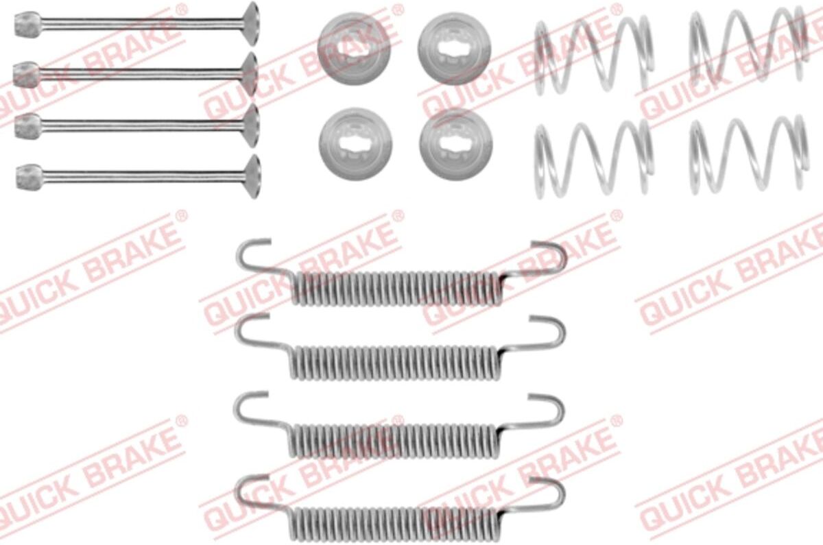 Zubehörsatz, Feststellbremsbacken QUICK BRAKE 105-0711