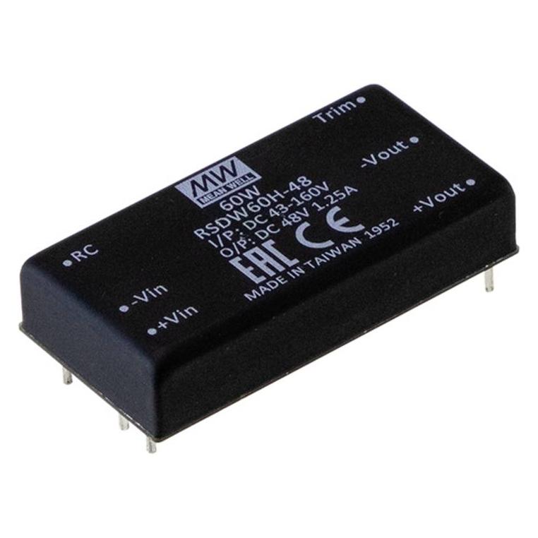 Mean Well DC/DC-Wandler, Print (RSDW60G-03)