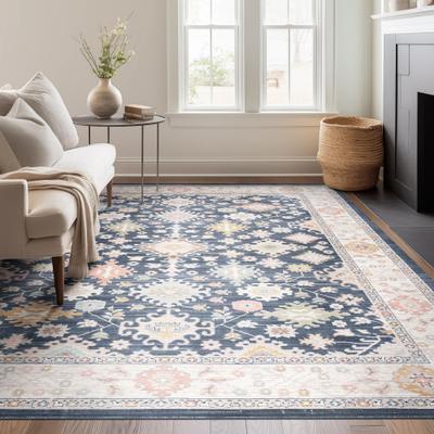 Alise Rugs Crosswood Ellen Traditional Floral Indoor Polyester Area Rug