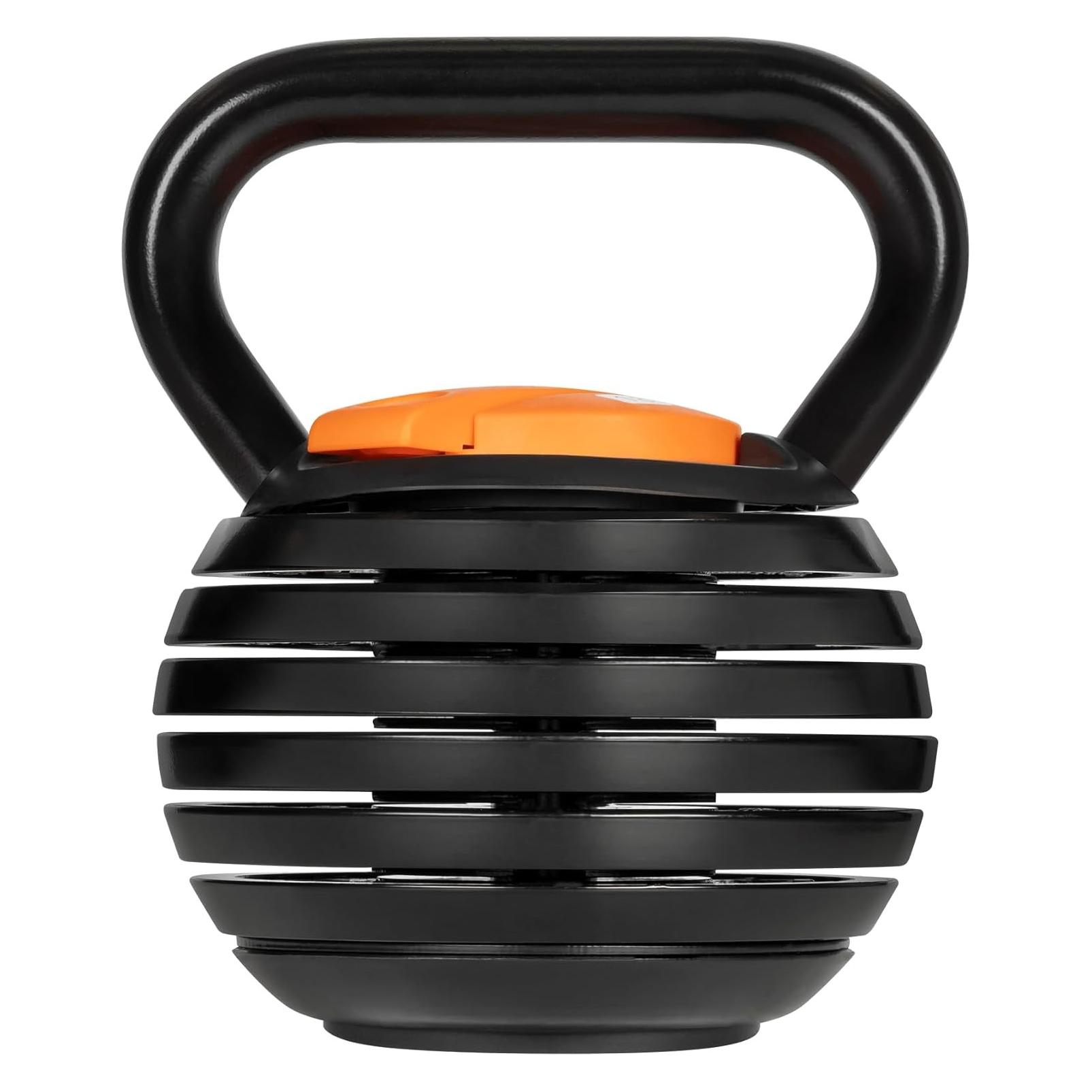Rebel Verstellbare Kettlebell aus Gusseisen 18kg ACTIVE (RBA-2324-18)