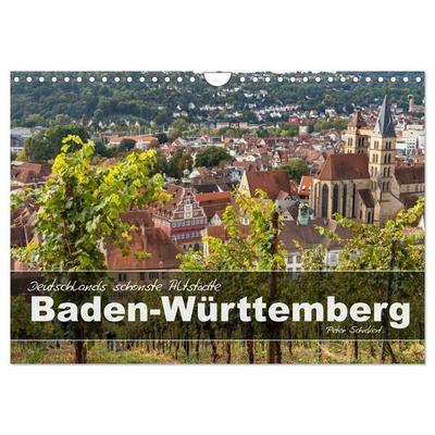 Deutschlands schönste Altstädte - Baden-Württemberg (Wandkalender 2027 DIN A4 quer), CALVENDO Monatskalender