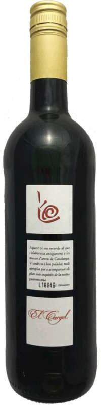 Vino Tinto El Cargol - 75 cl - Delicioso y Aromático