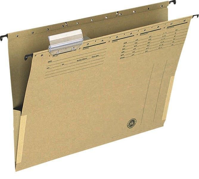 Q-CONNECT Hängetaschen naturbraun KF00556