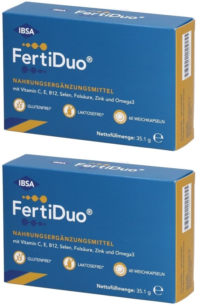 2x Fertiduo Weichkapseln 2x60 St