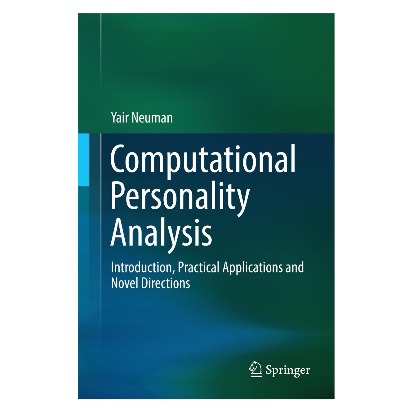 Springer Neuman:Computational Personality Analys (Englisch, Hardcover, Yair Neuman) (9783319424583)