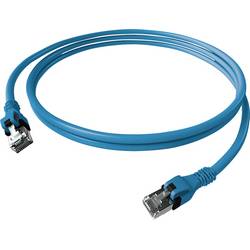 EasyLan DualBoot PushPull IP20 Patchkabel, Cat.6A (Class EA), S/FTP, blau, 1,5 m CPP1OBABAB0015