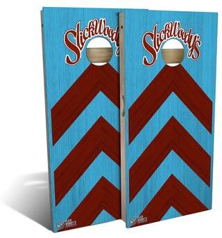Skip's Garage Arrows Outdoor Cornhole Board Set