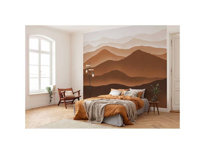 Papier peint intissé Macchiato Mountains 200 x 250cm