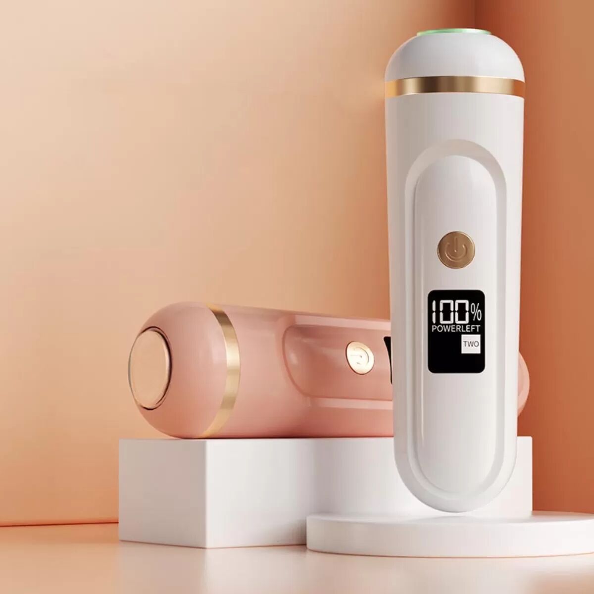 INF Lime Électrique Digitale pour Pieds - Râpe Anti-Callosités en Nano Verre pour des Pieds Doux Blanc