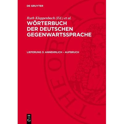 annehmlich – Aufbruch, Gebundene Ausgabe von , De Gruyter, 978-3-11-277964-4