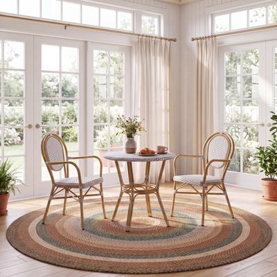 SAFAVIEH Handmade Braided Katharyn Country Rug