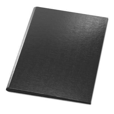 Exacompta 18291E 10x Klemmbrett mit Klappe aus beschichtetem Karton - Format 23x32cm für A4 - Schwarz