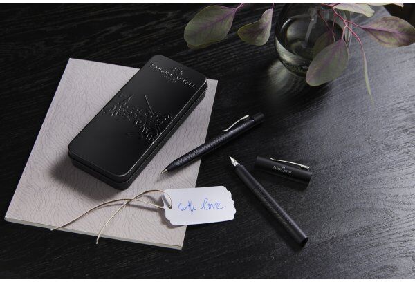 Faber-Castell Grip Fyldepen   M   Sort