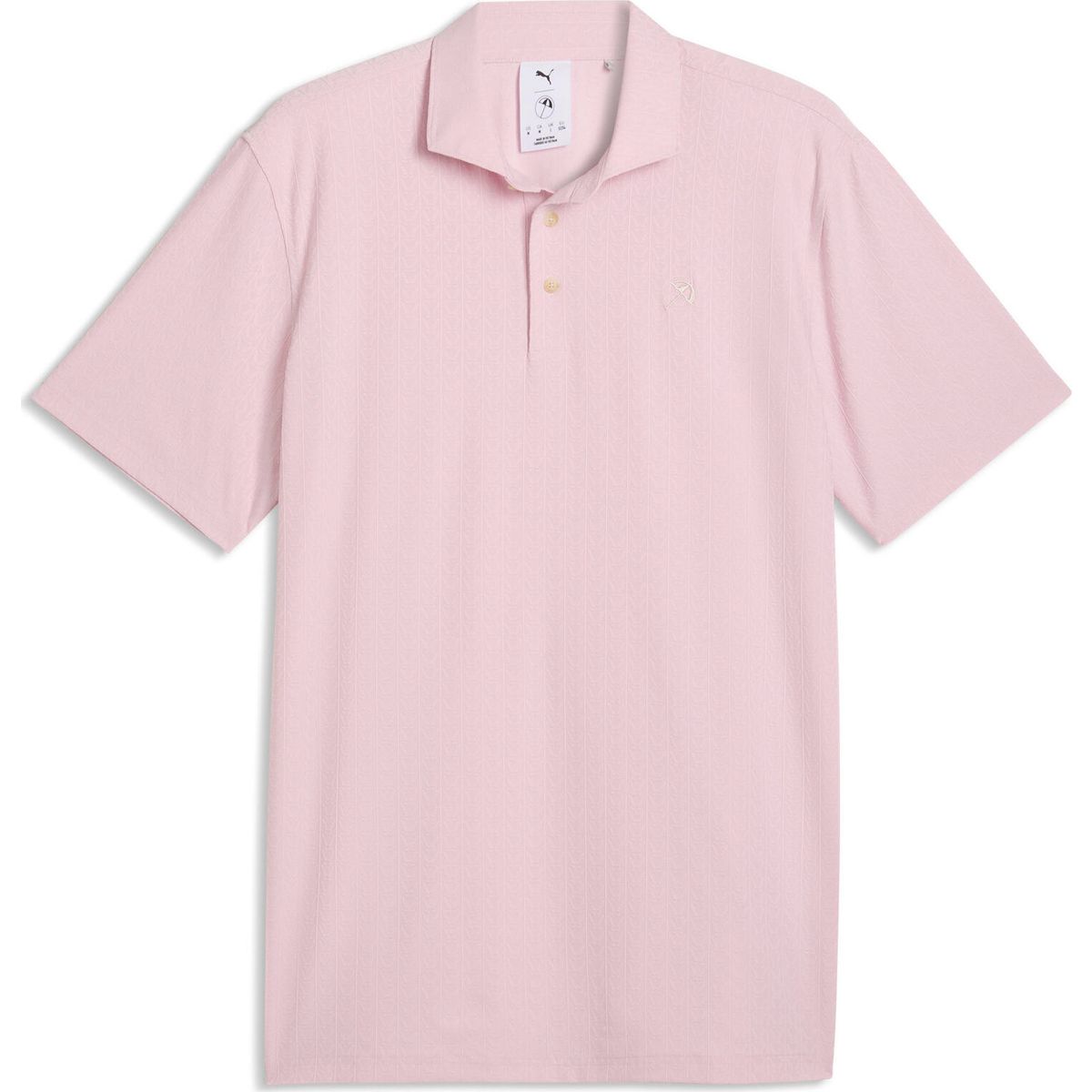 Puma X AP Textured Polo rose glow (01) XS 637772-01-XS