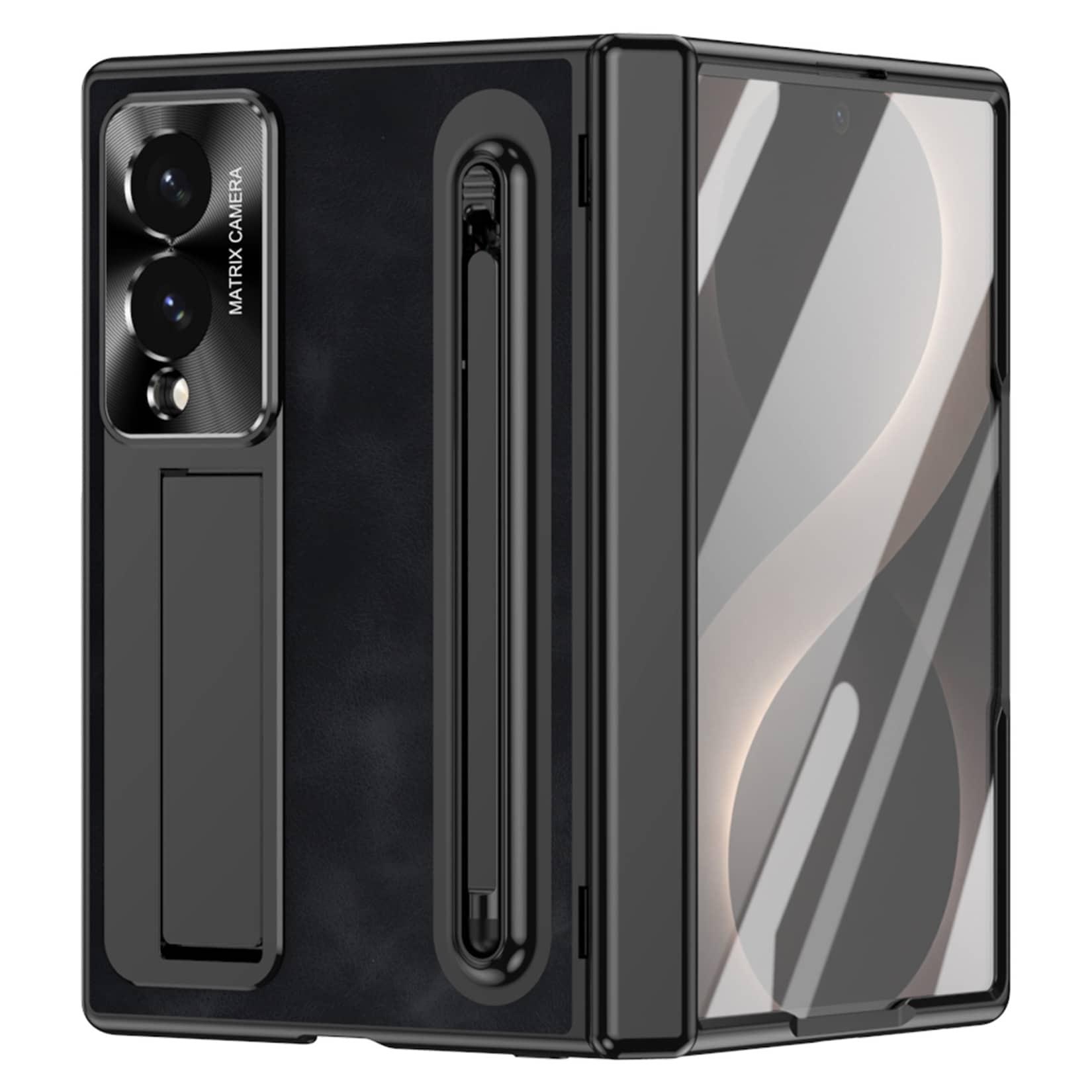 Handyhülle Klapphülle + H9 Hart Display Glas Samsung Galaxy Z Fold8 / Ultra 5G