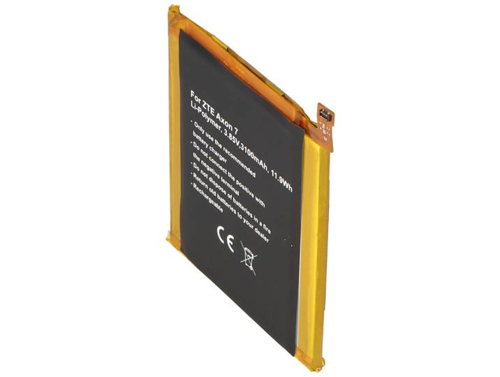 ZTE Axon 7 - Accu Li3931T44P8h756346 - 3100mAh 3.85V - Zwart
