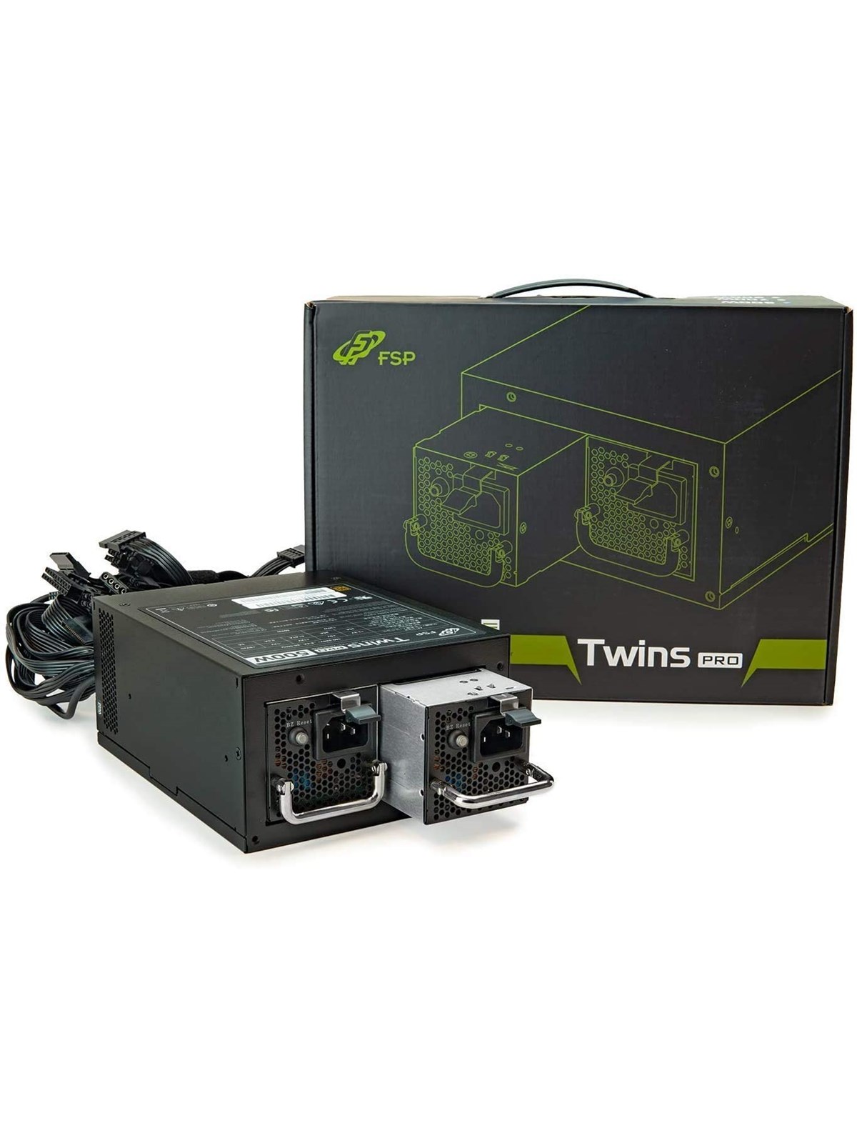 FSP Twins Pro Netzteile - 500 Watt - ATX - 80 Plus Gold zertifiziert