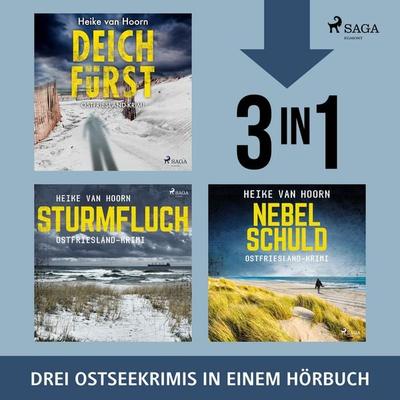 Deichfürst, Sturmfluch, Nebelschuld - Heike van Hoorn, Audio, 9788727250236