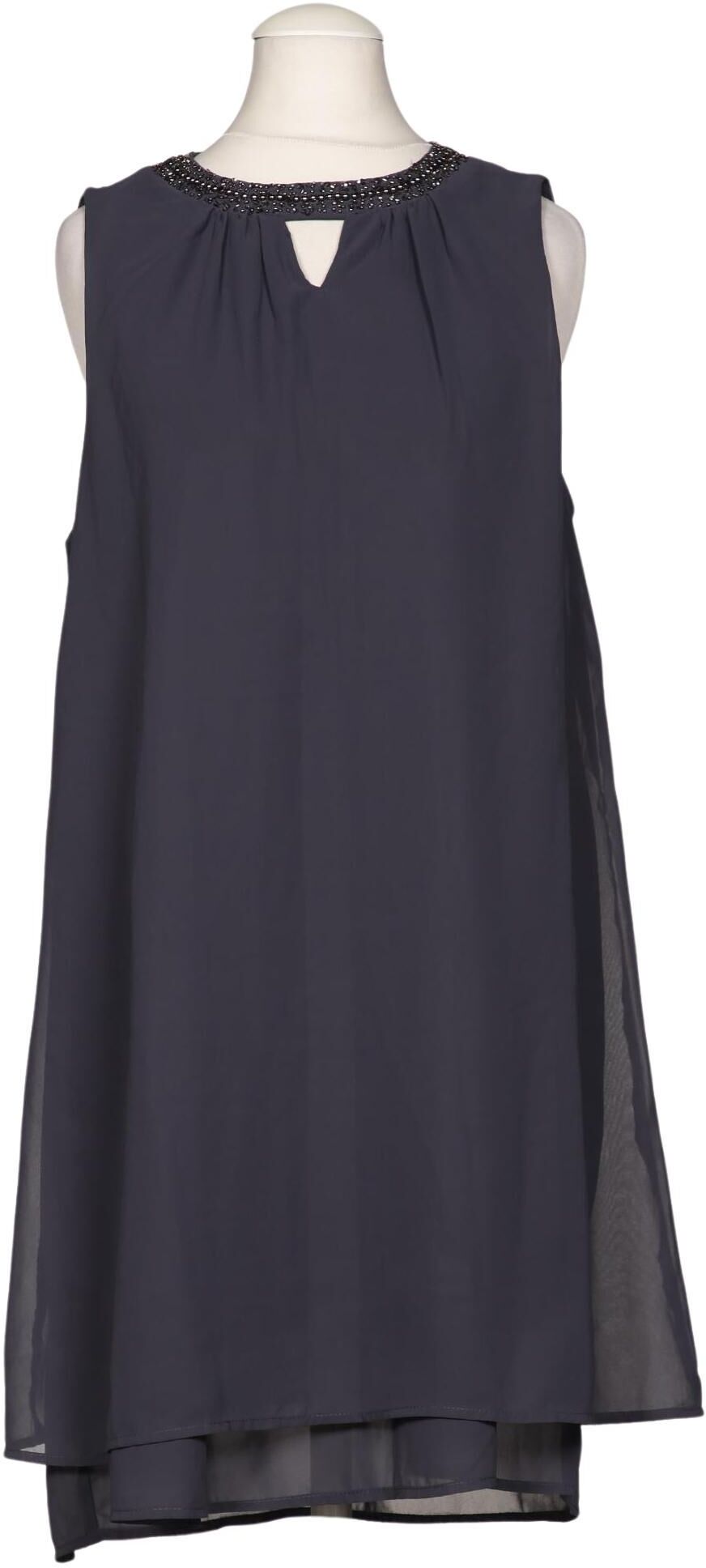 Vero Moda Curve Damen Kleid, Marineblau, Gr. S, Synthetik - Second Hand