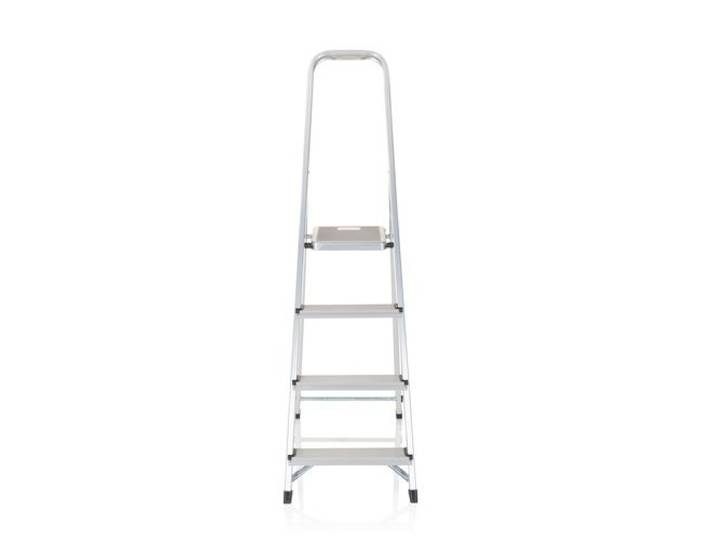Échelle Pliante Solid Ii En Aluminium 4 Marches Hjh Office