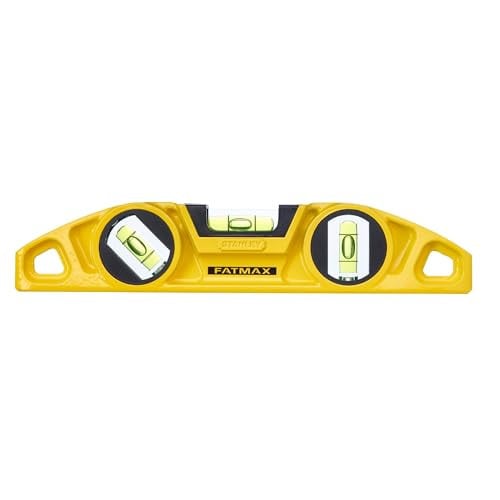 Stanley FatMax Torpedo Waterpas, Geel, 25 cm