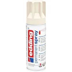 edding Acrylspray Sprühfarbe cremeweiß matt