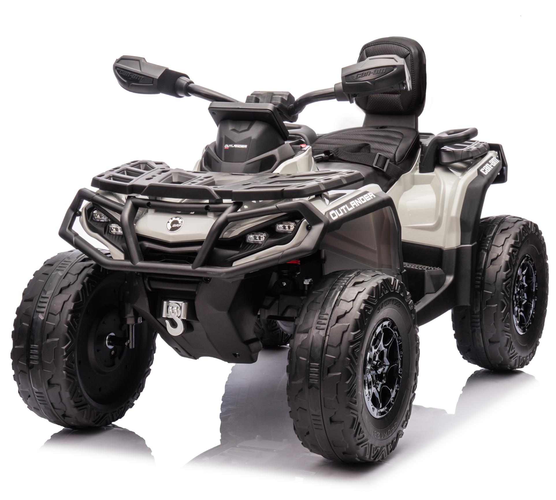CAN-AM Outlander ATV Kinder-Elektro quad 24V Grau