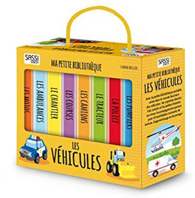 Sassi Ma petite Bibliothèque - Les Véhicules