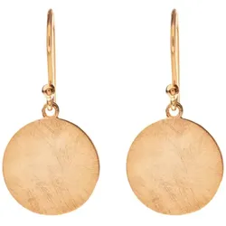 LEAF - OHRHÄNGER PLÄTTCHEN GROß - rosegold
