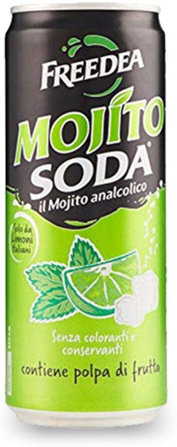 Crodo Lemonsoda Mojito 24x33 cl - 24 x 0,33 L