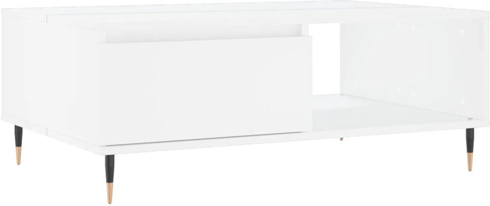 Fairmont Park Erinn Four Leg Coffee Table with Storage White
