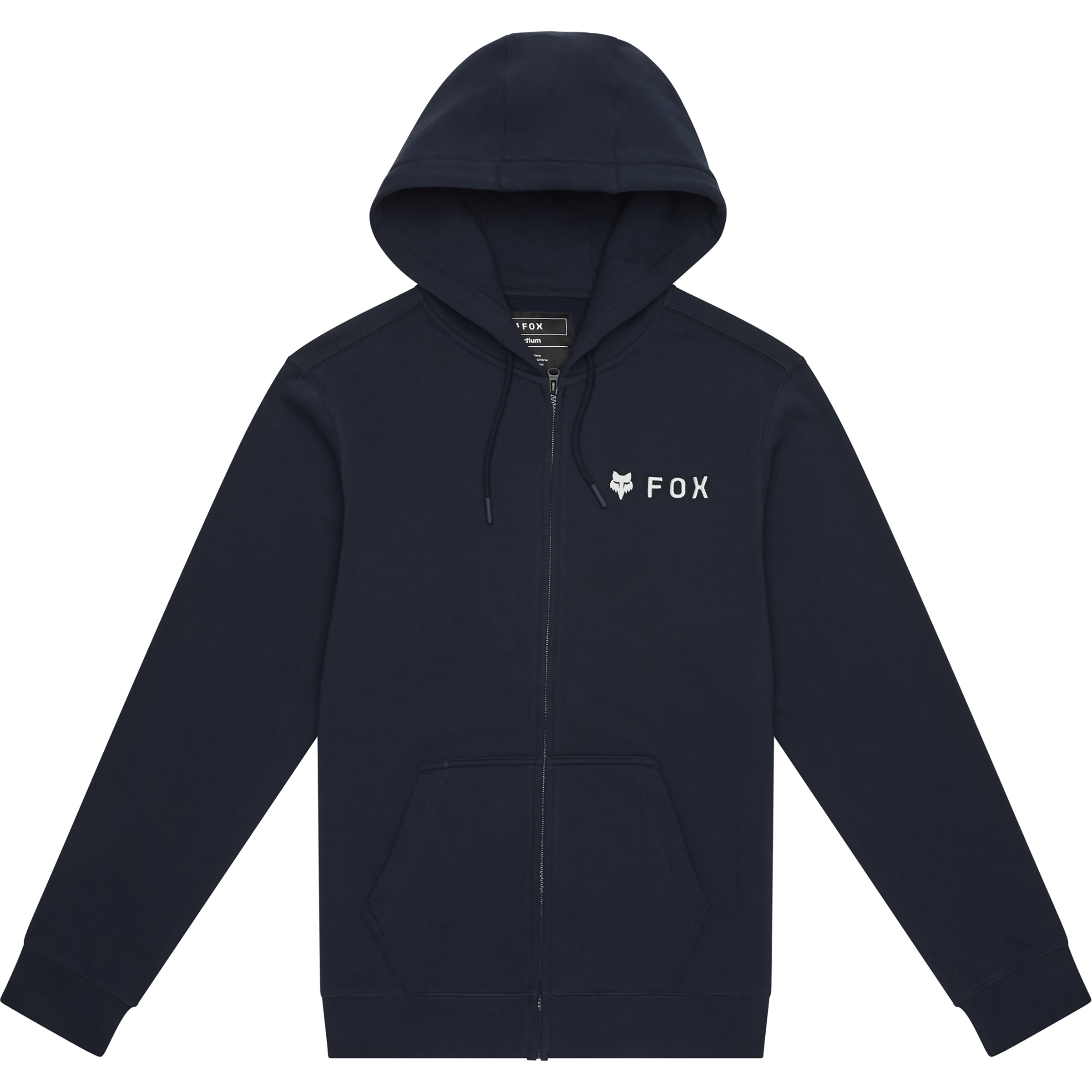 Fox Absolute Fleece Zip Herren Fleecejacke blau Größe XL Mountainbike Hautfreundlich