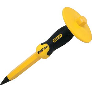 Stanley Meißel FATMAX Maurermeißel, 4-18-329, Spitzmeißel, mit Handschutz, 305 mm