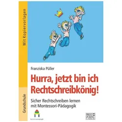 Hurra, jetzt bin ich Rechtschreibkönig!, Schulbücher von Franziska Püller