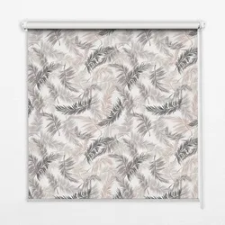 INNENROLLO - Fensterrollo - Rollo - 150x180 cm - Pflanzenblätter