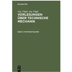 Föppl:Vorlesungen über technische Mecha, Fachbücher von Aug Föppl