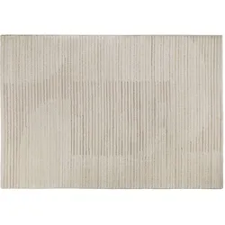 WECONhome Kurzflorteppich Sven creme beige 120x170 cm
