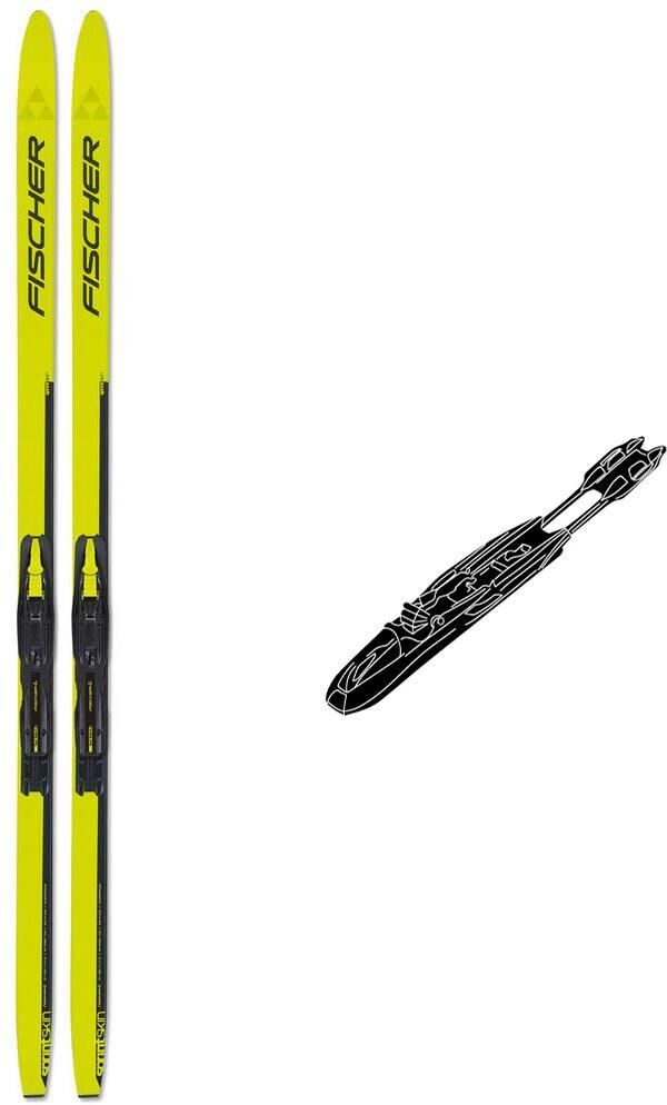 Fischer  - Pack Ski Nordique Sprint Skin Ifp - 120 + Tour Step-In Jr Ifp - Ski Nordique