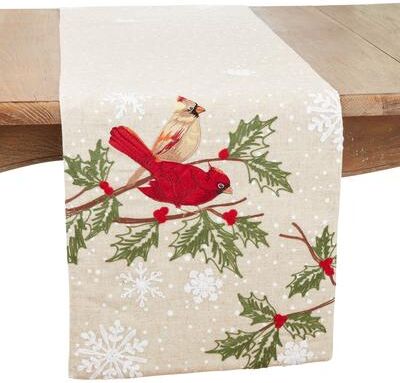 Saro Lifestyle "Graceful Perched Birds Runner - 16""x70"""