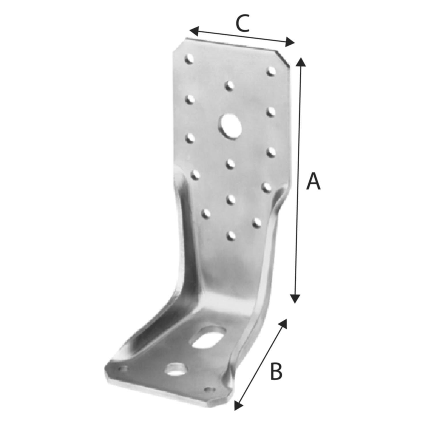 Simpson Sst Squadre per cemento armato SIMPSON Strong-Tie AKR165x3L (Winkelverbinder, 1 Stk.) (AKR165x3L)