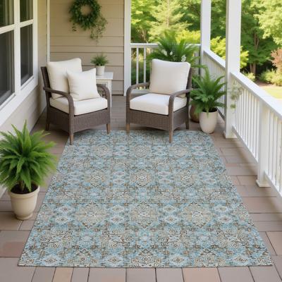 Addison Rugs Machine Washable Indoor/ Outdoor Traditional Dewey Chantille Rug