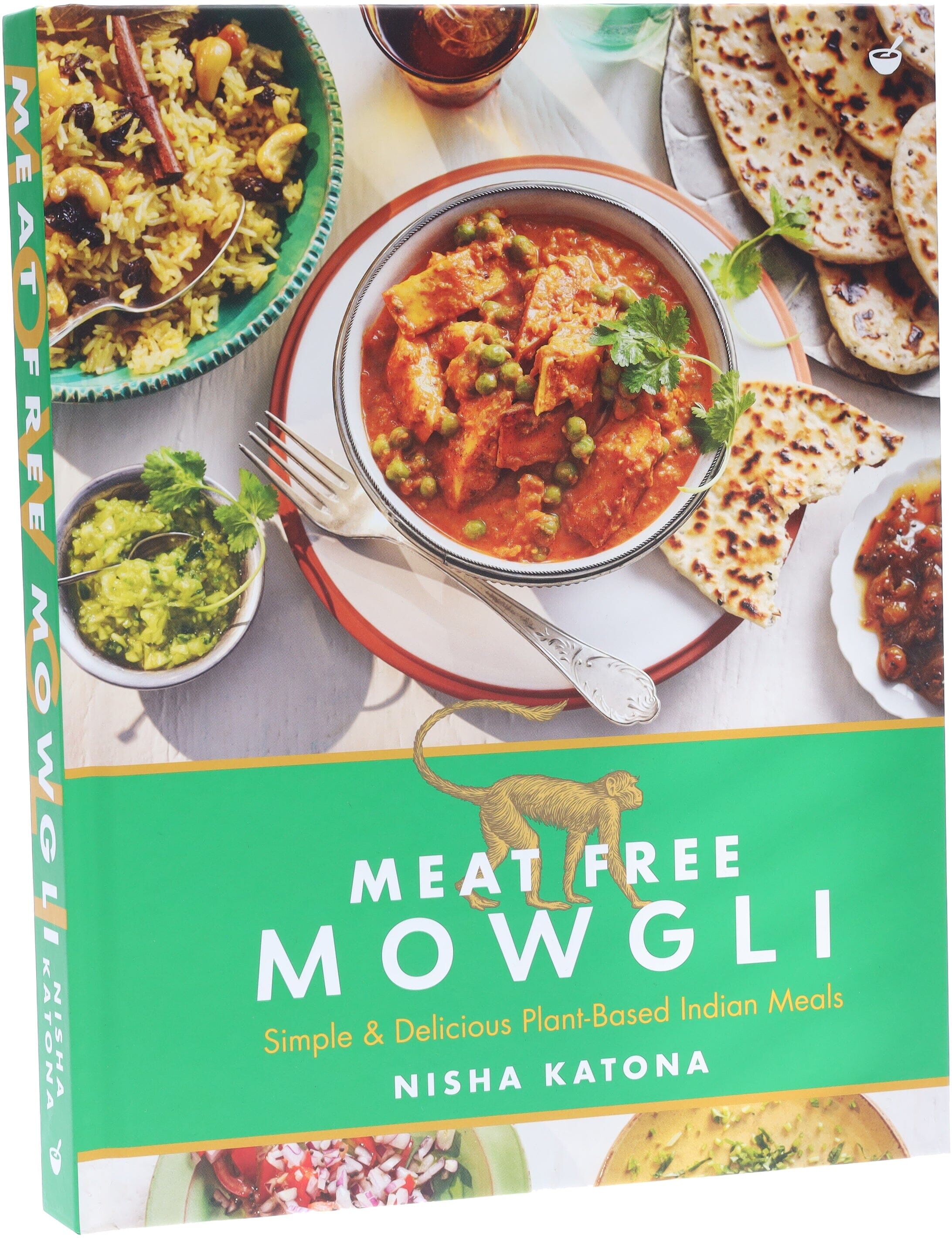 Meat Free Mowgli: Simple & Delicious Plant-Based Indian Meals by Nisha Katona - Non Fiction - Hardback Watkins Media Limited
