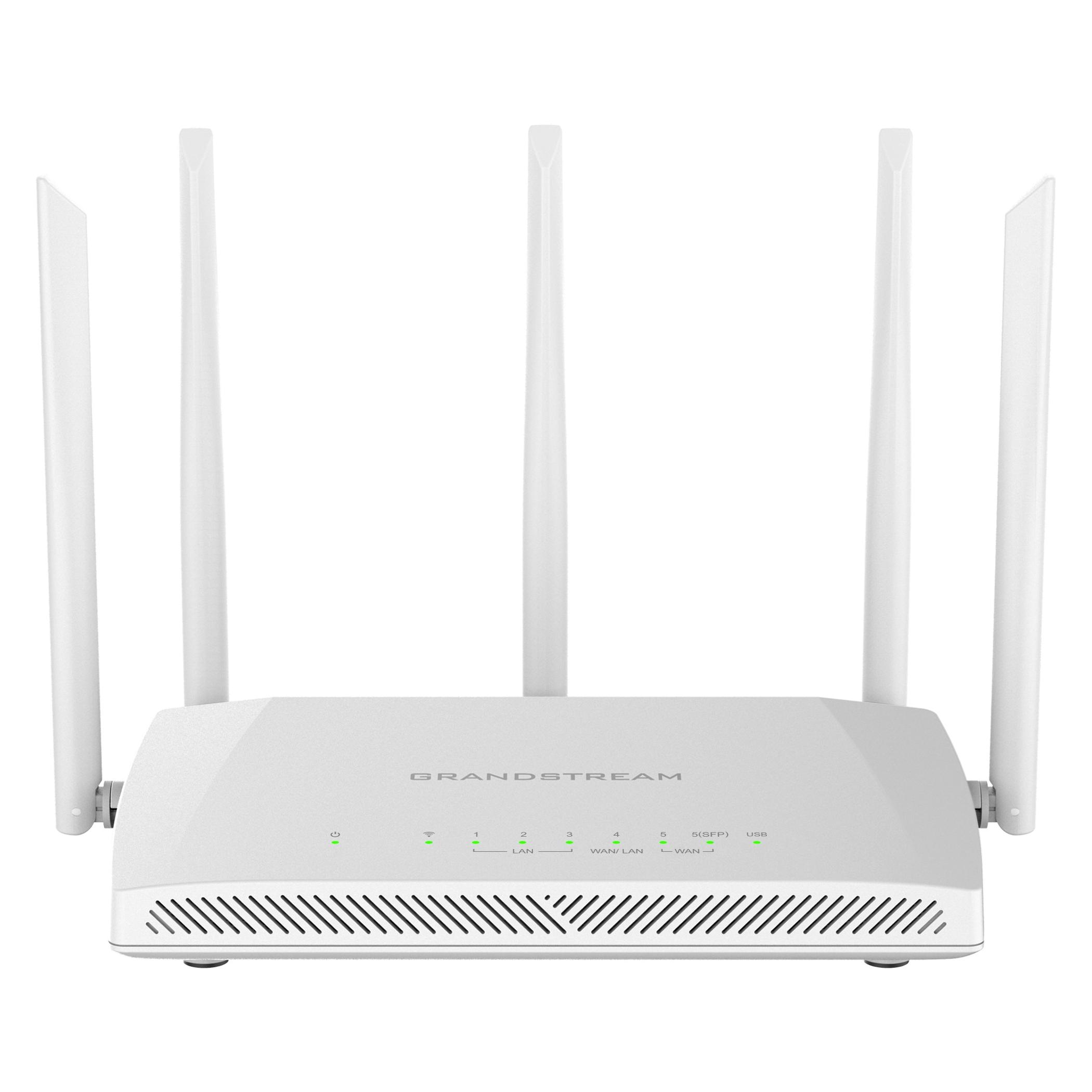 Grandstream GWN7062M Wi-Fi 6 router, 1× 2.5G Combo SFP/RJ45 WAN, 1× 1G WAN/LAN, 1× 2.5G LAN,2× 1G LA (GWN7062M)